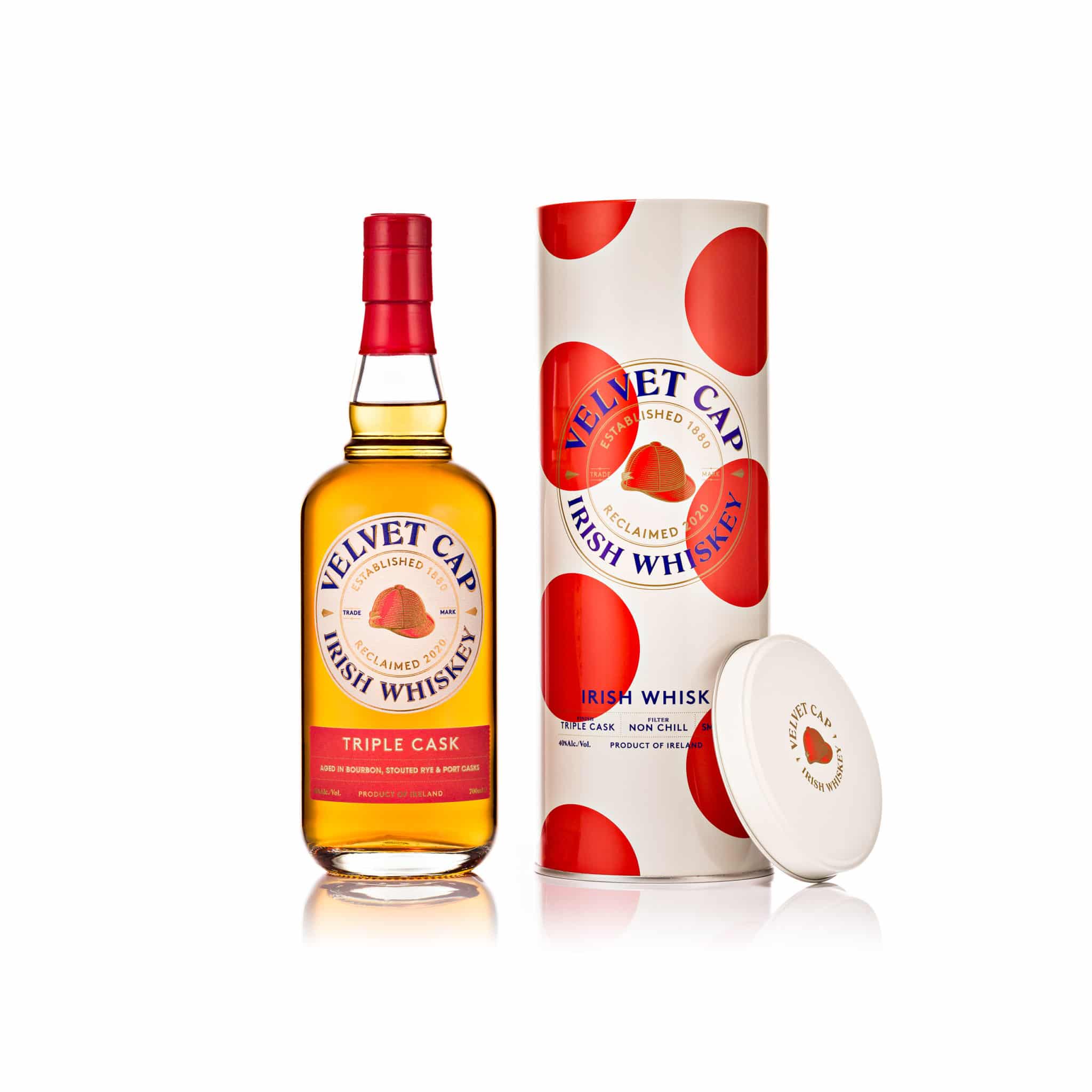 Velvet Cap Irish Whiskey Triple Cask