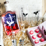 Wexford Strawberry Gin & cocoabyjudit white chocolate