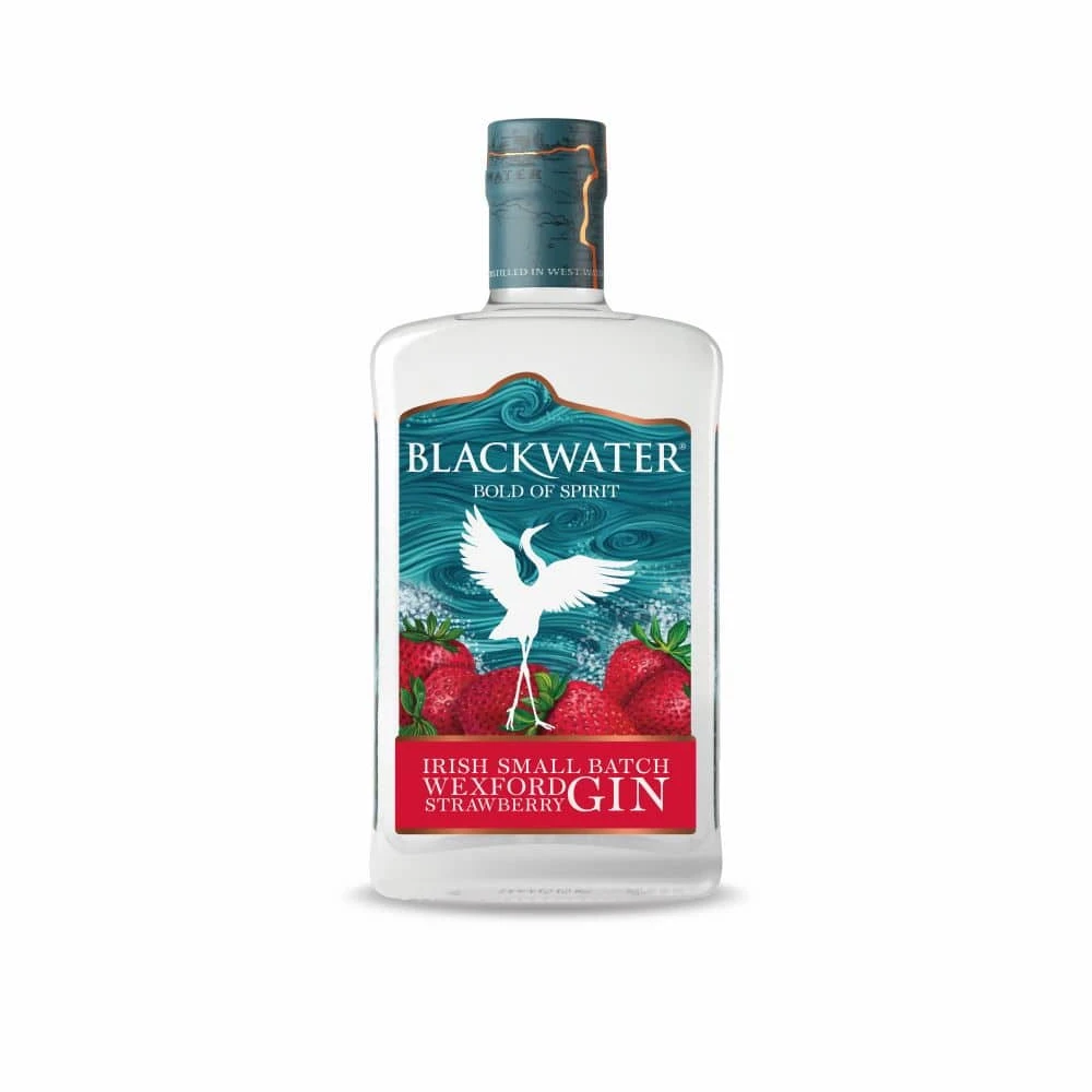 Blackwater Wexford Strawberry Gin & cocoabyjudit white chocolate set